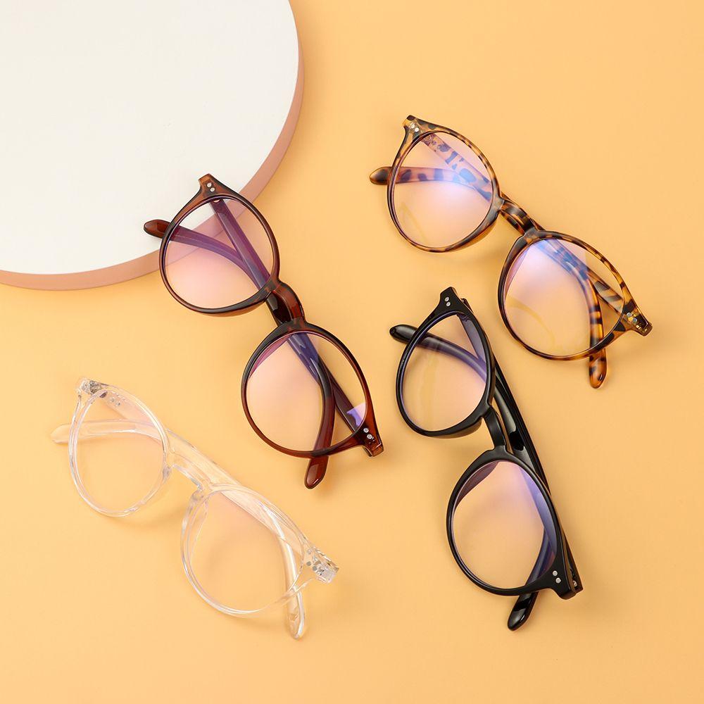 Retro Gaming Filter Glasses Blue Light Blocking Glasses Optical Spectacles Flat Mirror Eyewear
