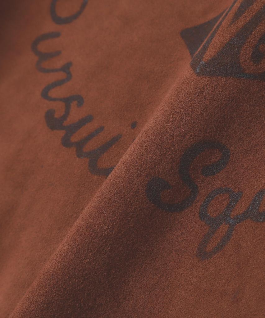 КУРТКА СУВЕНИРНАЯ ИЗ СТАРЕНОЙ ЗАМШИ XL 439 Brick [Avirex] Мужская 783-4250008