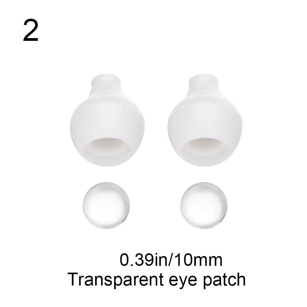 Quality Accessories DIY Acrylic Doll Eyes Eyeball Toy Transparent&Black Eye Patch Sticking Mud Clay