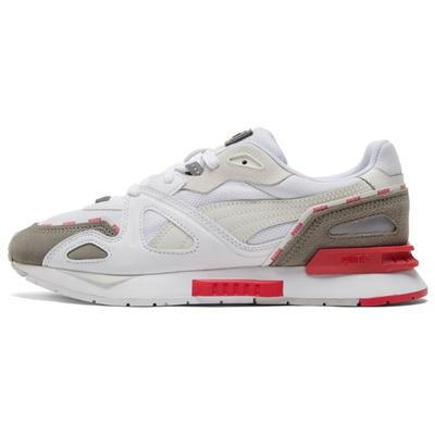 Mirage Mesh Кроссовки лайфстайл унисекс с круглым носком, шнуровкой и низким верхом Серые Красные 381014-04