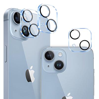 Из 3 японских пленок Asahi, совместимых с iPhone 14 и iPhone 14 Plus, пленка для объектива, пленка для камеры iPhone 14, защитная пленка для объектива iPhone 14 Plus, усиленная пленка с круглым краем
