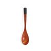 Kanoryu Beni Chestnut Curry Spoon, Approx. 20cm, Black