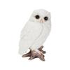 Ubia Baby Snowhawk 11.5 X 8.6 X 16cm Doll Figurine Ornament Animal Garden Decor Bird H20329