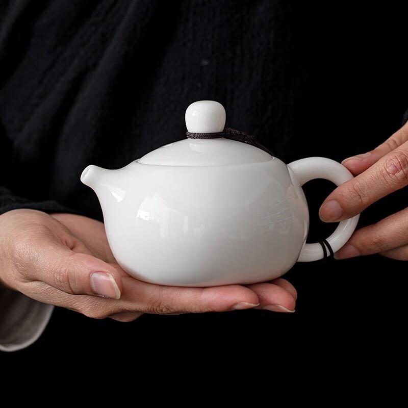 Dehua White Porcelain Kung Fu Tea Set
