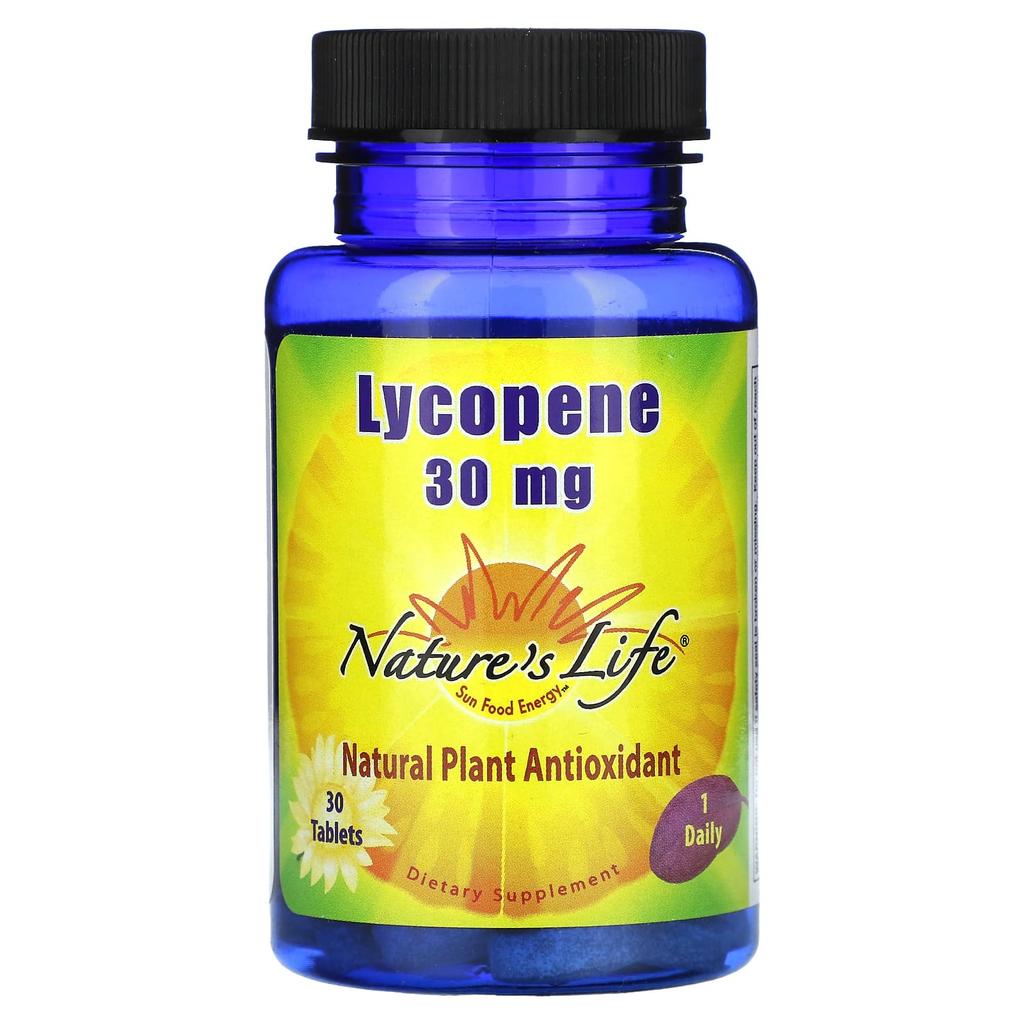 Nature'S Life, Lycopene, 30Mg, 30 Tablets