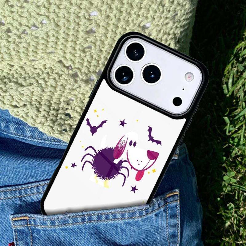 Vintage Halloween Meme Phone Case For iPhone 17 AIR 16 Pro Max 15 14 Pro 11 12 13 Shockproof Silicone Cover