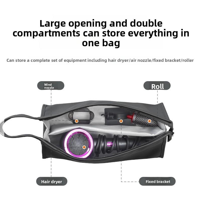 Дорожная сумка для хранения фена Dyson из ПУ-материала для портативной организации