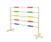 Jumping obstacle for Hobby Horse 160cm, h-120 cm, two beams - yellow and green