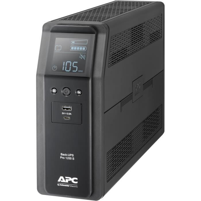 UPS - APC - BR 1200VA - 720W - 8 Sorties CA - Alimentation Non Interruptible