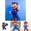 Large Mario Super Mario Toy Figure Pvc Home Decor Collectible Display 27x38cm