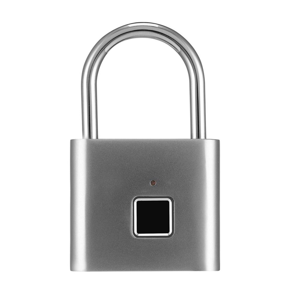 Smart Fingerprint Padlock Small Size Padlock Cabinet Fingerprint Lock Mini Fingerprint Lock