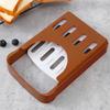 Portable Toast Bread Slicer Stand Foldable Multifunctional Loaf Cutter Rack Plastic Toast Loaf Slicing Machine