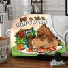 Home Blanket Capycuties Fashion Home Blankets Used For Chair Office Sofa Bed Camping Soft And Warm Giving Friends And Relatives Birthday Gifts