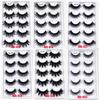 Makeup Tools Wispies Fluffy Eye Lash Extension False Eyelashes Full Volume Thick 4D  Faux Mink Hair