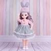 Cute Dressup 30cm Doll Set Girl Princess Toy Simulation Doll Birthday Gift Toy