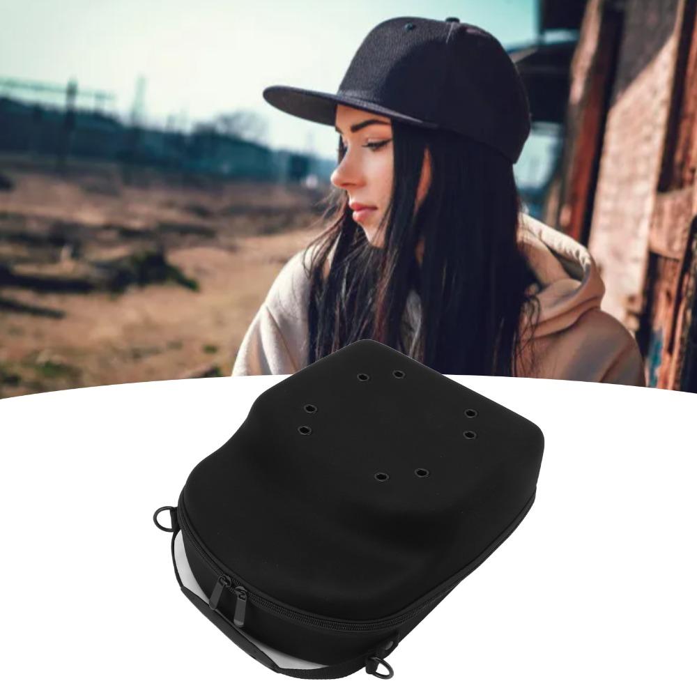 EVA Hard Shell Cap Storage Bag Anti-pressure Cap Organizer Hat Protective Case Travel Storage