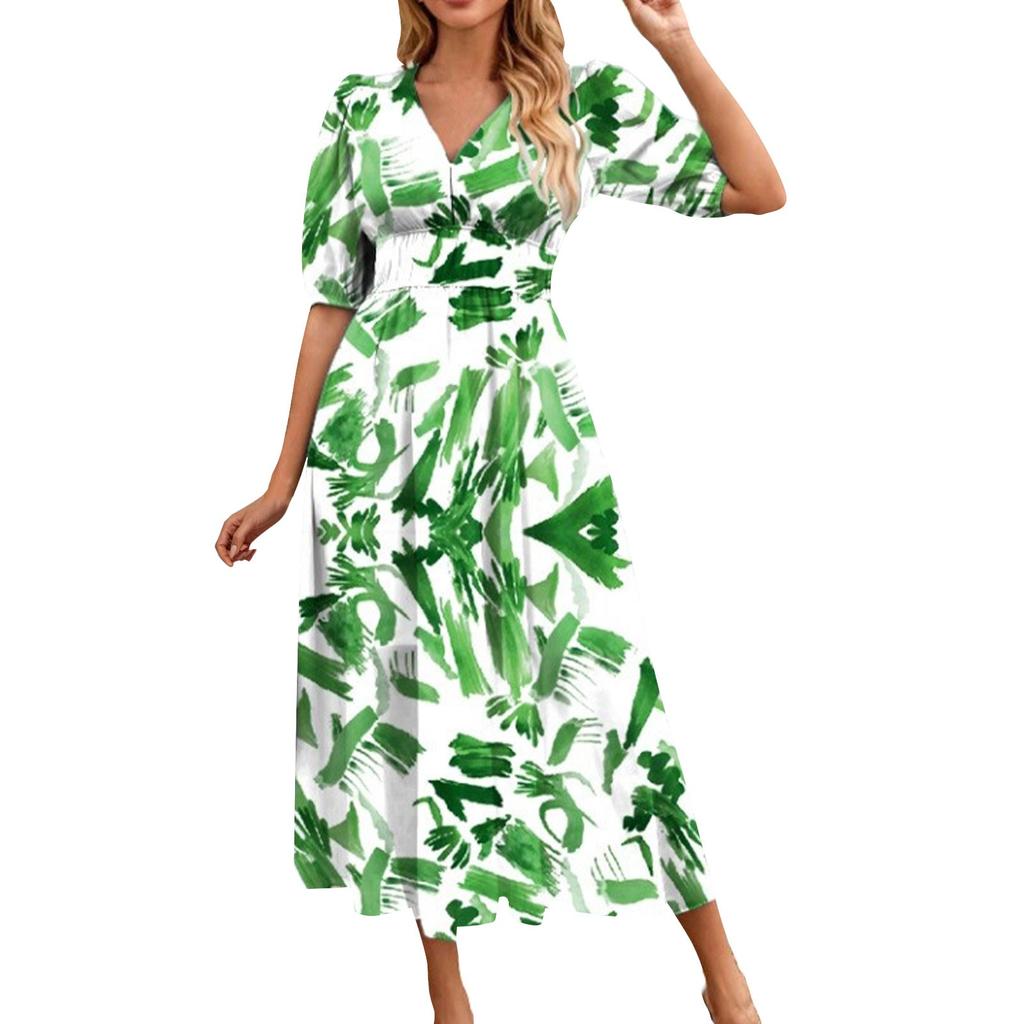 Women's Dresses Boho Long Floral Geometric Fashion Dresses