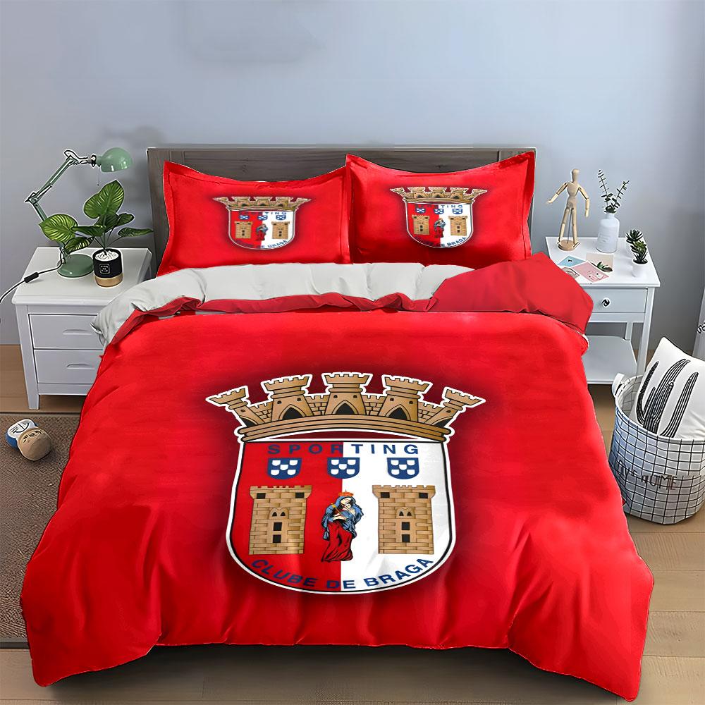 Sporting Clube de Braga. Bedding sets Duvet cover sets Duvet covers Pillowcases(1 * Duvet Cover 2 * Pillowcases without duvet insert)