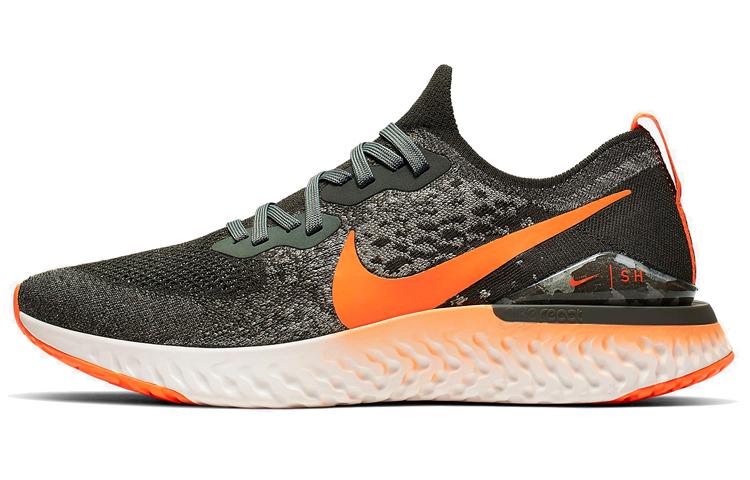 Nike Кроссовки Epic React Flyknit 2 'Black Orange' CJ7794-381