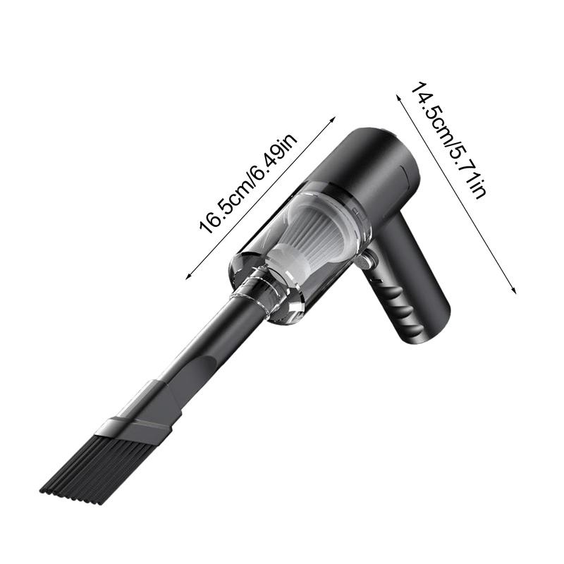 Автомобильный пылесос с мощным всасыванием, беспроводной портативный пылесос, портативный автоматический пылесос для дома и автомобиля, мини-пылесос двойного назначения
