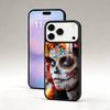 D-Day of the Dead M-Mexican Catrina Skull Phone Case For iPhone17,16,15,14,13,12,Pro,Max,Magnetic For Magsafe Wireless Charging