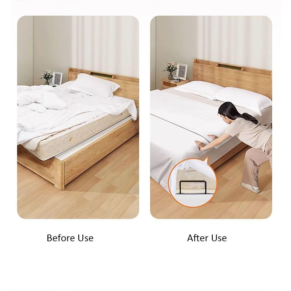 Одеяло Матрас Фиксатор Складной Слайд Нескользящий Захват Пряжка Держатель Для Постельных Принадлежностей Слайд