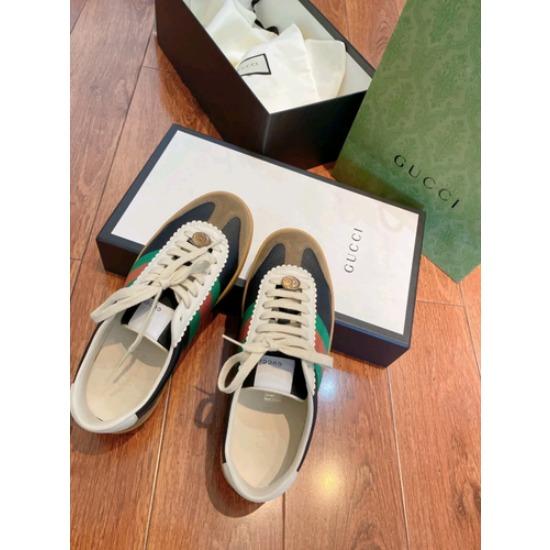 Gucci G74 Веб Повседневные Кроссовки Мужские Черные 521681 0PV20 2361