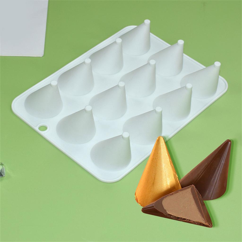 Силиконовые формы в форме конуса Формы для фондана Муссов Торта Изготовление Кондитерских Изделий Шоколадные Формы Инструмент для Выпечки и Украшения Антипригарные