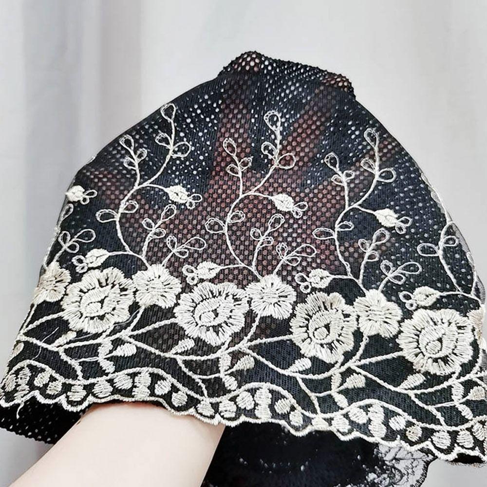 Lace Muslim Cap Flowers Turban Fashion Prayer Hat Women