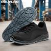 Oulylan Security Work Shoes Lightweight Safety Work Shoes Breathable Steel Toe Safety Boots For Men Women Male Work Sneakers