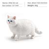 Кошка ПВХ Мультяшная Скульптура с Реалистичной Формой для Домашнего Дисплея Детский Подарок