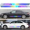 2Pcs Car Side Stripe Self-adhesive Good Visual Effect Waterproof Car Body Both Side