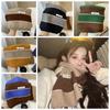 Soft Warm Winter Woolen Scarves Windproof Men Women Neckerchief Knitted Stripe Scarf  Boys Girls