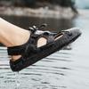 New Mens Sandals Summer Breathable Mesh Sandals Men Outdoor Casual Lightweight Beach Sandals Men Shoes Large Size 38-48