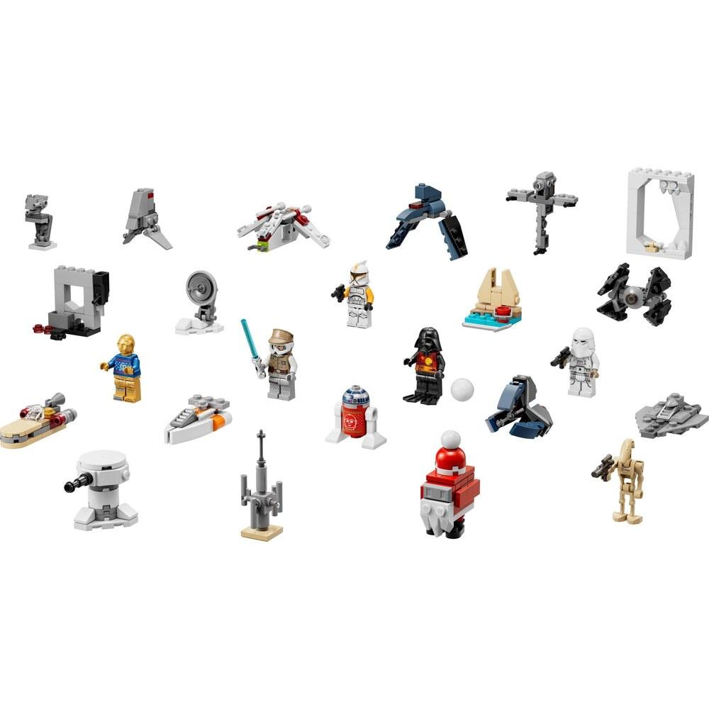 LEGO Star Wars Адвент-календарь 75340 Конструктор Подарок Праздничное commemoration для мальчиков от 6 лет