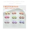 Cartoon Animal Rabbit Manicure Jewelry Cute Cartoon Resin Face DIY Wear Nail Drill Small Accessories