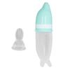 Набор для кормления детского питания, симпатичная форма, пищевая силиконовая ложка, бутылочка для кормления младенцев
