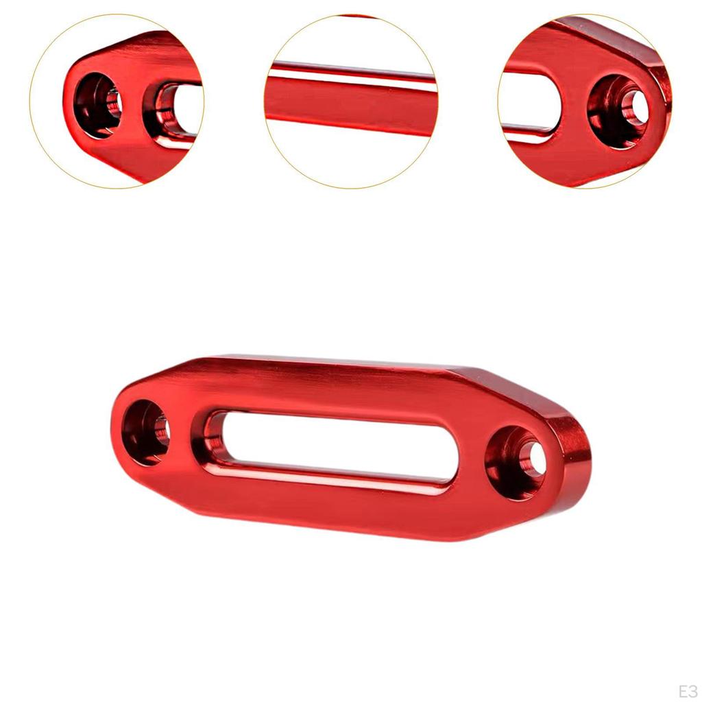 Аксессуары для лебедки Клюз 124 мм Алюминиевый универсальный для синтетического троса