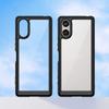 Для Sony Xperia 5 V Чехол ТПУ+Акрил Защитная крышка для задней панели мобильного телефона