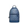 Рюкзак мужской Barrow Carriage Print Canvas And Faux Leather Синий 91532-JIP2U