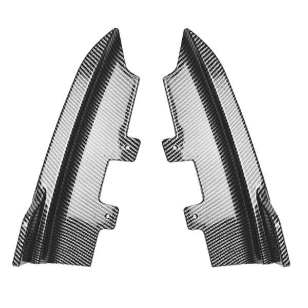 Pair of Rear Bumper Corner Wind Knives for 15-19 BMW 2 Series F22 F23 M Sport
