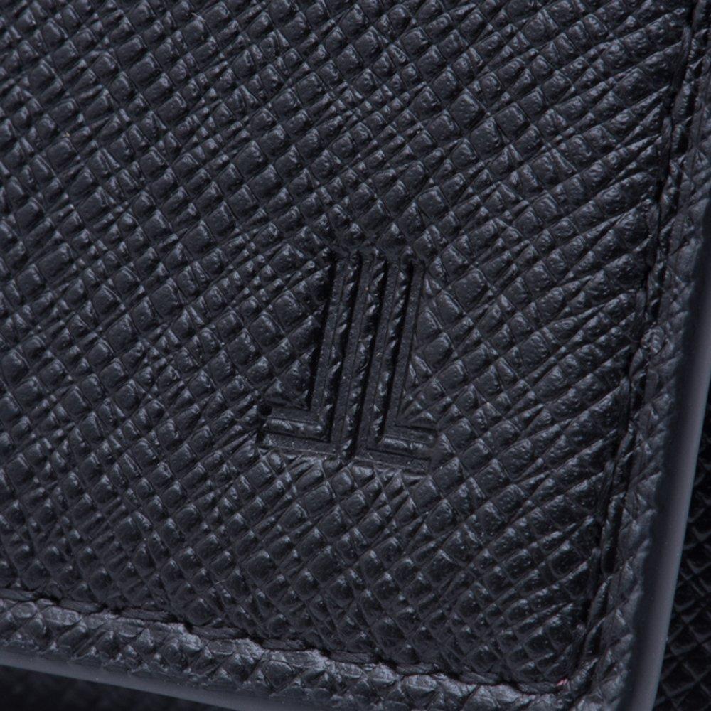 Lanvin Collection Couleur de Vin Длинный кошелек-бифолд JLMW0GT1 Черный