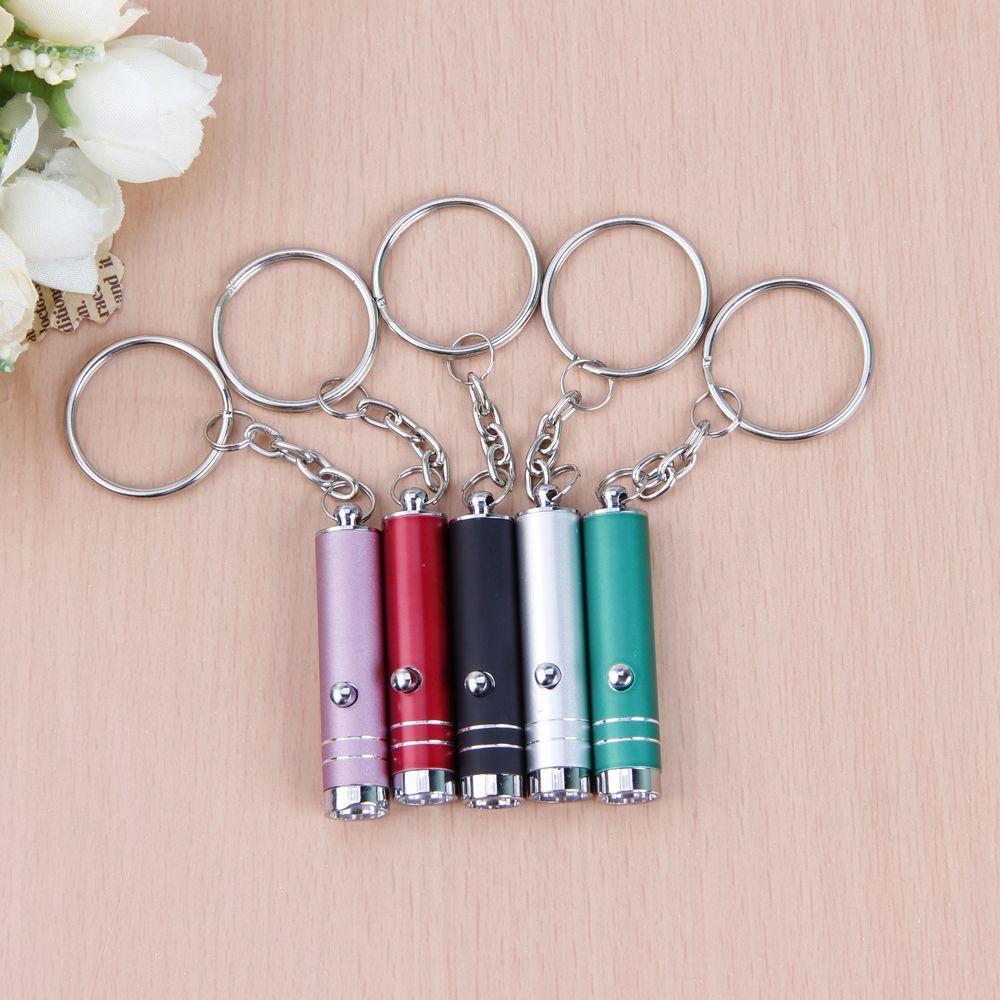 Money Detection Money Check Counterfeit Money UV Light Flashlight Keychain Lamp LED UV Torch