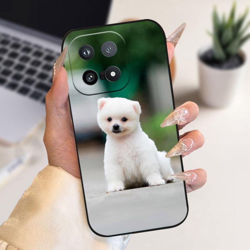 Чехол для Vivo IQOO 15 5G Модный силиконовый мягкий ТПУ чехол с принтом животных Львов Для IQOO15 Китайский телефон Защитный чехол