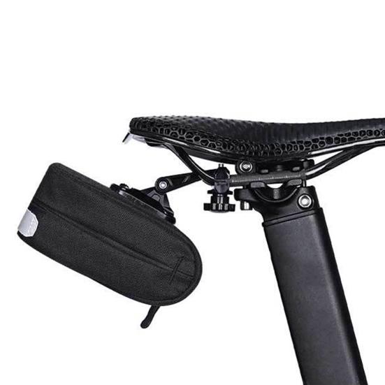 Велосипедная сумка для хранения под седло, вместимость 0,3 л, водонепроницаемая, светоотражающая, регулируемая, для дорожного, горного велосипеда, задняя сумка-органайзер на седло, аксессуары для велоспорта