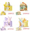 Серия «Креативный парк» Уличные строительные блоки Кофейня Детские игрушки