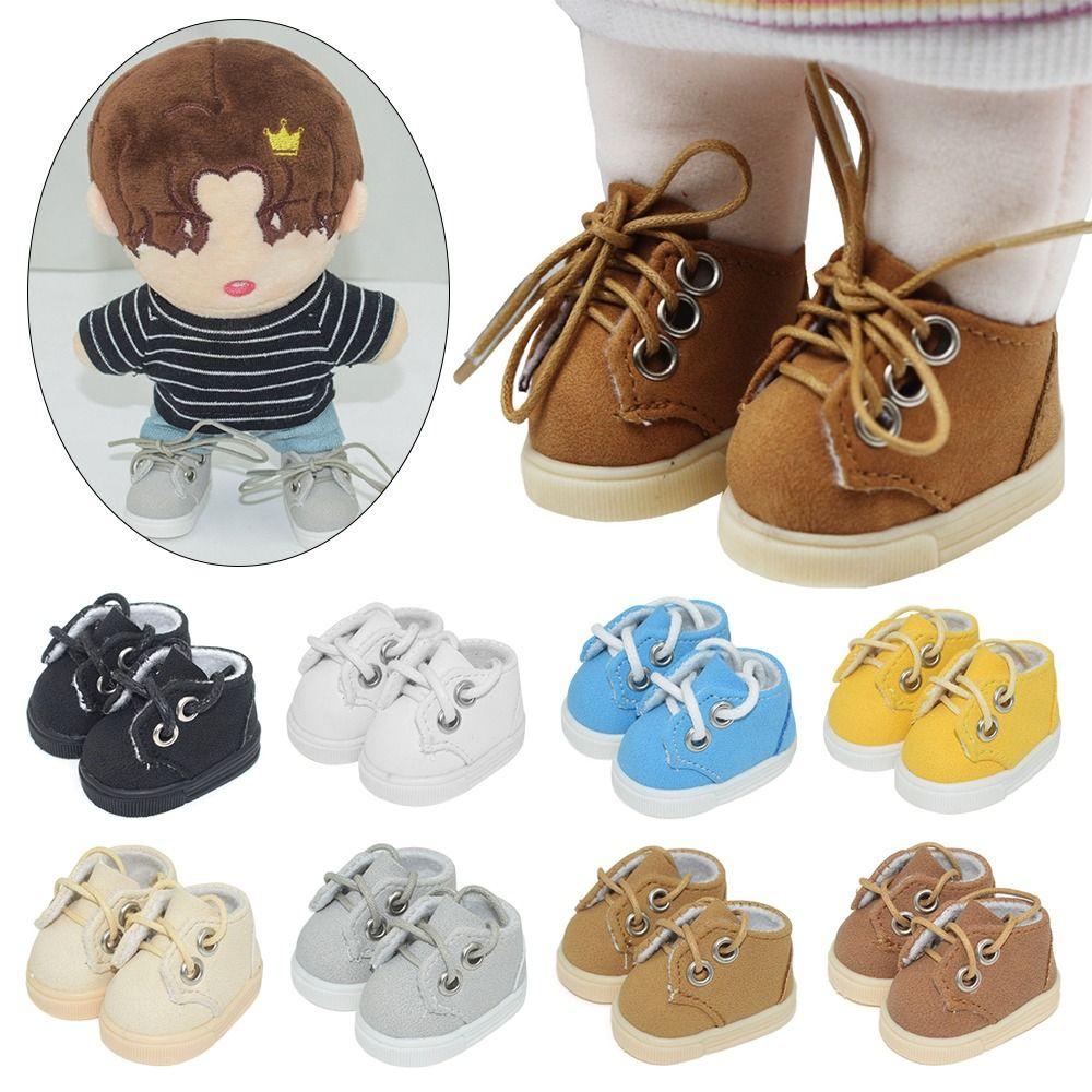 Casual Accessories 1/6 Bjd Doll Shoes Low Bond Leather Shoes 30cm Articulated Doll 15cm Cotton Doll