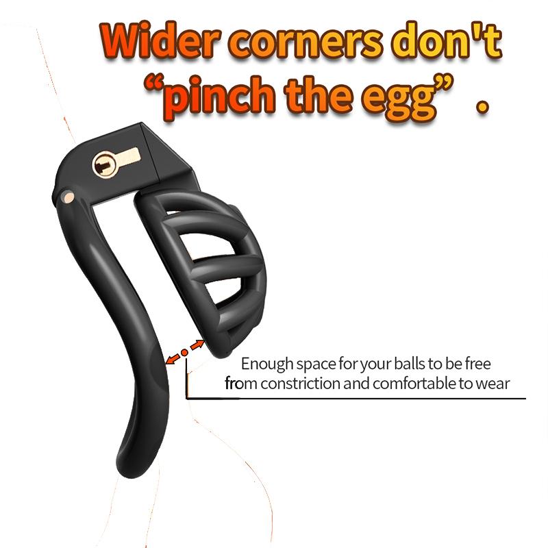 Bdsm Male Penis Chastity Cage Set Small Bird Chastity Cage Belt With 3 Size Cock Ring Penis Lock Bondage Slave Man Sex Toy Sissy