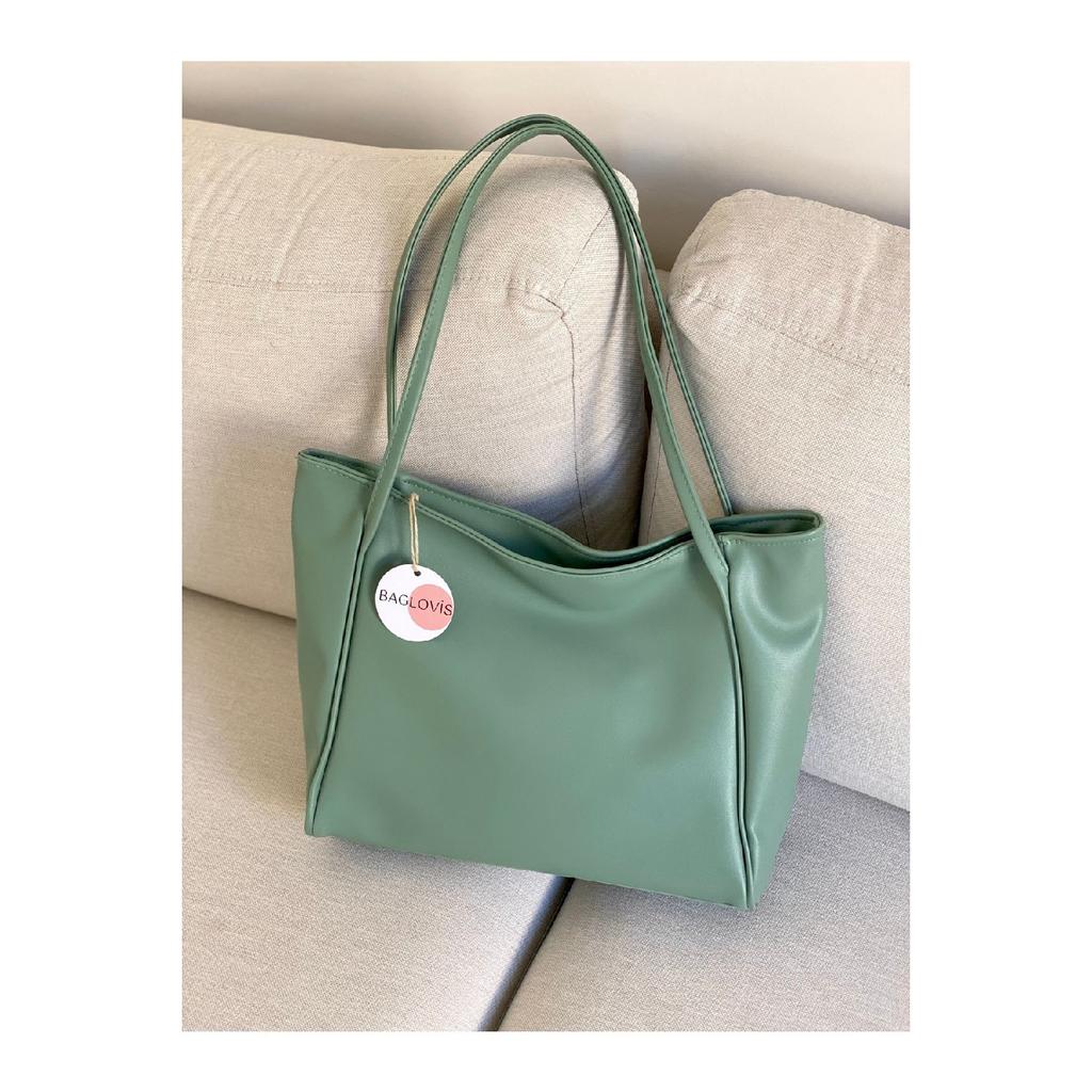 Large Size Soft Leather Women's Bag