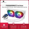 Thermalright Frozen Warframe 280 Ice Armor ARGB White Water Cooler with IPS LCD Display